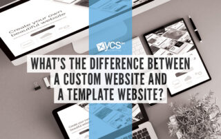 what is the difference between a custom website and a template website