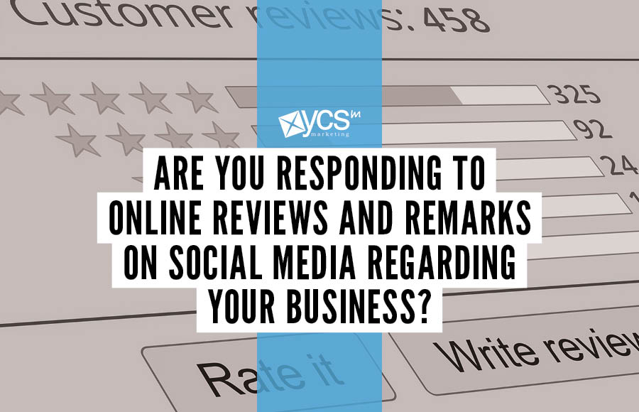 are you responding to online reviews