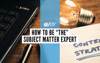 How to be the subject matter expert