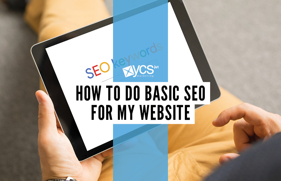 how to do basic seo for my website