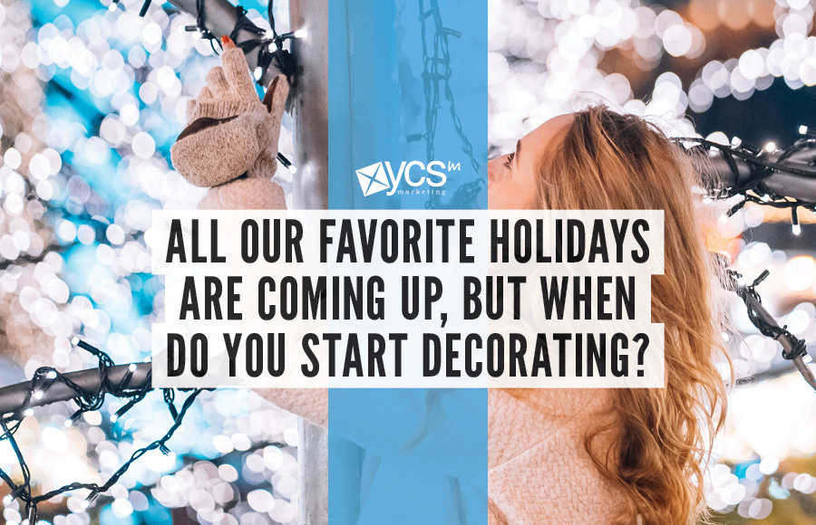 When to start decorating for the holidays