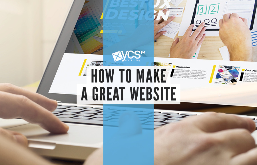 How to make a great website